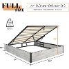 AMERLIFE Lift Up Storage Bed with Storage Underneath, No Headboard - 2 of 4