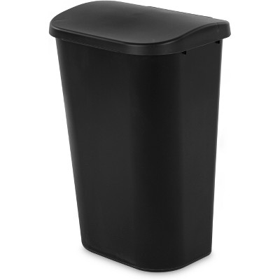 Dunny Seat 5-Gallons Black Outdoor Plastic Wastebasket Trash Bag