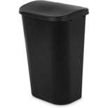 11.3gal Lift Top Waste Basket Black - Brightroom™