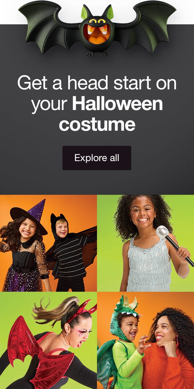 Get a head start on your Halloween costume Explore all >