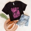 Simply Sage Market Women's Beach Vibes Distressed Short Sleeve Graphic Tee - 3 of 3