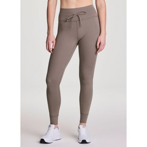 Avalanche Outdoor Women's Drawstring Waistband Legging, Slim Fit Hiking Pant Fitted Jogger for Workouts, Loungewear - 1 of 4