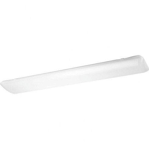 Progress Lighting, Linear Cloud, 1-light, Ceiling Light, White, Acrylic ...