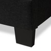 Brookfield Modern And Contemporary Fabric Bed - Baxton Studio - 4 of 4
