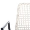 Wynona Woven Leather Dining Chair (Set of 2) - DCH4001 - White/Black - Safavieh - 4 of 4