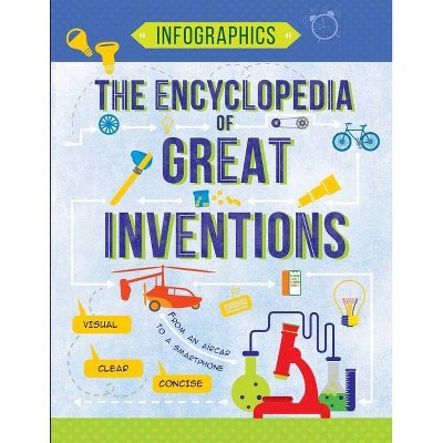 The Encyclopedia of Great Inventions - (Infographics for Kids) by  Tetiana Maslova (Paperback)