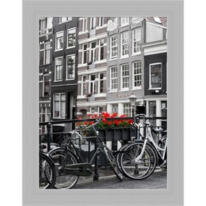 Amanti Art Brushed Sterling Silver Wood Picture Frame - 1 of 4