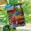 Country Lane Spring House Flag Pickup Trucks 28" x 40" Briarwood Lane - 4 of 4