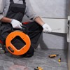 VEVOR Fish Tape, 120-ft, 1/8-in, Steel Wire Puller with Optimized Housing and Handle, Easy-to-Use Cable Puller Tool,Flexible Wire Fishing Tools,Orange - 2 of 4