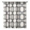 Sewzinski Modern Lines Grays Single Panel Sheer Window Curtain - Society6 - 3 of 4