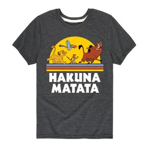 Boys' - Disney - Hakuna Matata Sunshine Short Sleeve Graphic T-Shirt - 1 of 4