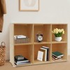 YIYIBYUS Solid Wood Shelves, Wooden Cube Shelf Bookcase, Floorstanding Bookshelf - 2 of 4