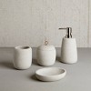 Harstad Soap Dispenser Natural - Moda at Home: 12oz Manufactured Stone, Hand Wash, Gel Soap Compatible - 2 of 3