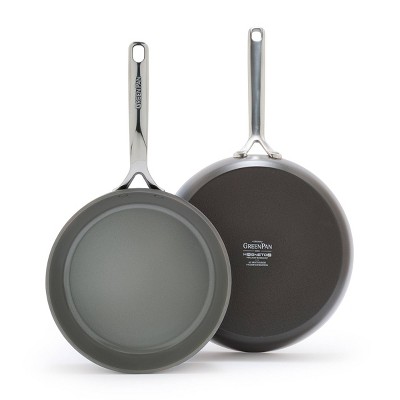 GreenPan GP5 2pk (9.5" and 11") Hard Anodized Ceramic Nonstick Fry Pan Set