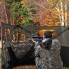 Costway Turkey Hunting Ground Blind 2-Panel Pop Up Fence with 3 Shoot Through Ports - 2 of 4