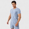 Anna-Kaci Active Men's Camo Print Short Sleeve Performance Tee with Quick-Dry Lightweight Stretch Fabric - 3 of 4