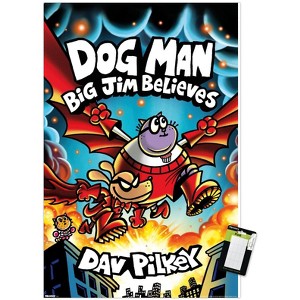 Trends International Dog Man: Big Jim Believes (2025) - Book Cover Unframed Wall Poster Prints - 1 of 4