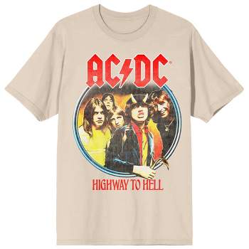 ACDC Highway To Hell Crew Neck Short Sleeve Tofu Women's T-shirt