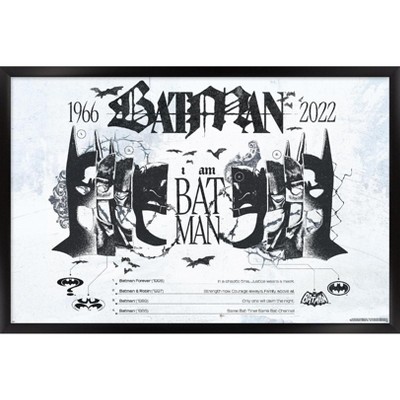 Trends International DC Comics Batman: 85th Anniversary - Masks Framed Wall Poster Prints