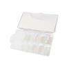 Unique Bargains Plastic Full Cover False Nail Beauty Art Tips Decor Nails Extension 100 Pcs - image 3 of 3