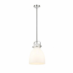 Newton Bell - 1 Light Stem Hung Pendant In Industrial Style-16.75 Inches Tall and 10 Inches Wide - 1 of 1