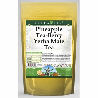 TerraVita Pineapple Tea-Berry Yerba Mate Tea (50 tea bags, ZIN: 562147, 2-Pack)