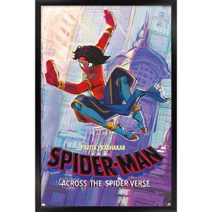 Trends International Marvel Spider-Man: Across The Spider-Verse - Pavitr Prabhakar Framed Wall Poster Prints - 1 of 4