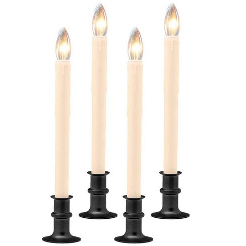 Traditional-style Adjustable Window Candle With Auto-timer, Set Of 4 ...