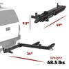 Yakima EXO SwingBase 2 Inch Hitch Base Rack Storage System Bundled with EXO DoubleUp 2 Bike Capacity for EXO SwingBase or EXO TopShelf, Black - 4 of 4