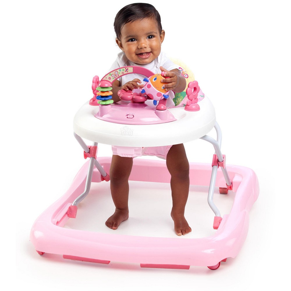 Bright Starts Pretty in Pink Walk-A-Bout Baby Walker - JuneBerry Delight