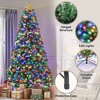 Yaheetech 4.5Ft/6Ft/7.5Ft/9Ft Pre-lit Spruce Artificial Christmas Tree with LED Lights - 4 of 4