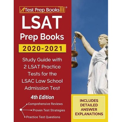 LSAT Prep Books 2020-2021 - by  Tpb Publishing (Paperback)