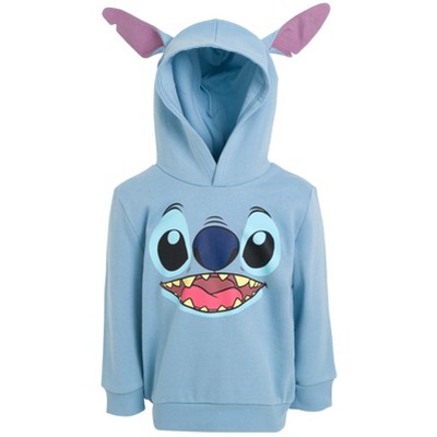 Men's Lilo & Stitch Red and Blue Gamer Pull Over Hoodie – Fifth Sun