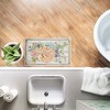 Stupell Industries Rose Succulent Bouquet Printed Plush Bath Mat And Bath Rug, Design By Susan Winget, 18"X30" - 4 of 4