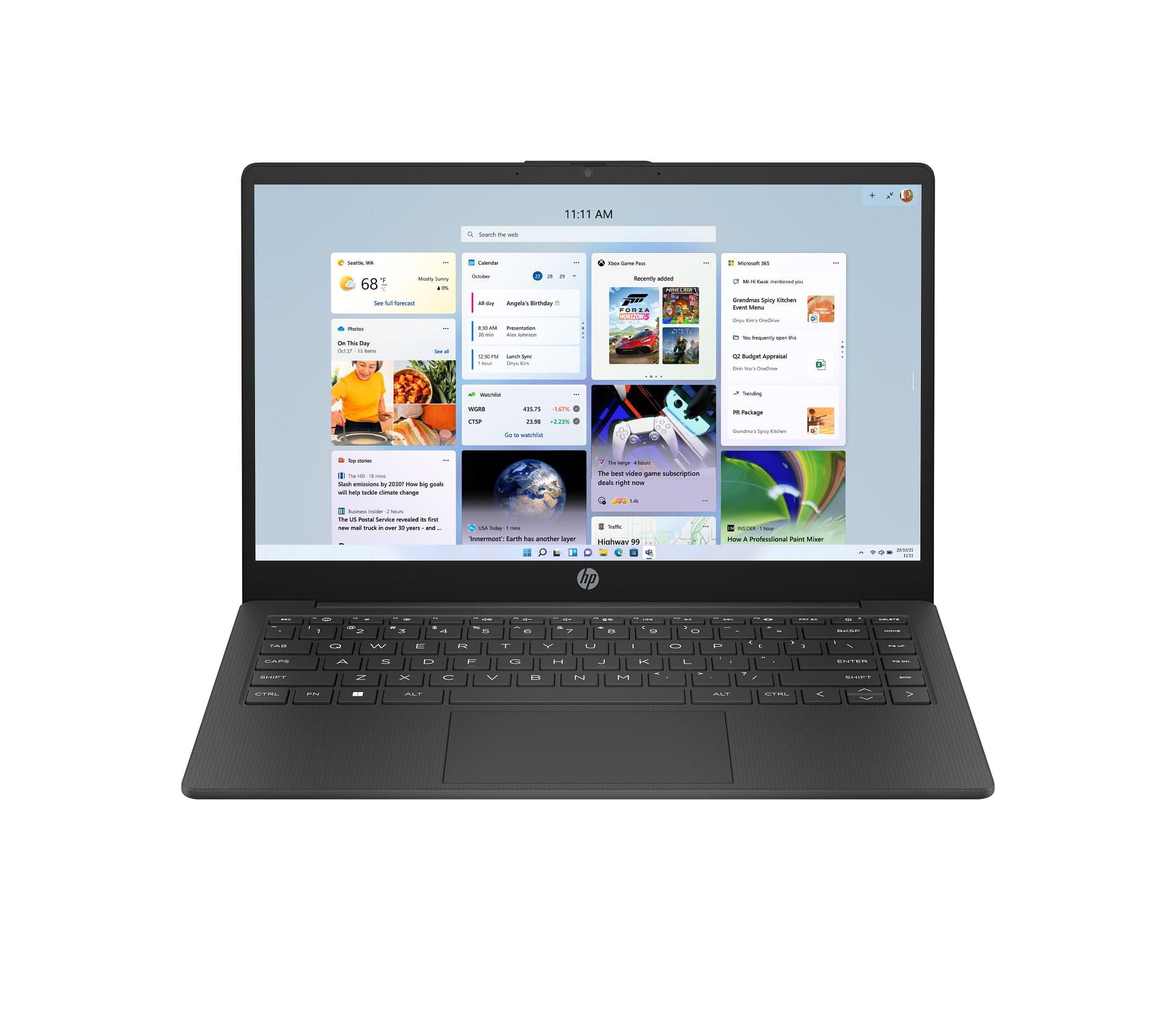 HP Essential Laptop Computer 14" HD AMD Athlon 8 GB memory; 128 GB SSD  Windows