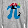 Boys' - Instant Message - Pirate Pi Symbol Long Sleeve Graphic T-Shirt - 2 of 4