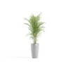 Ecopots Stockholm High Durable Modern Round Indoor/Outdoor Recycled-Based Composite Flower Pot Planter - 4 of 4