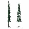 vidaXL Artificial Half Christmas Tree - Green 94.5 in - 4 of 4