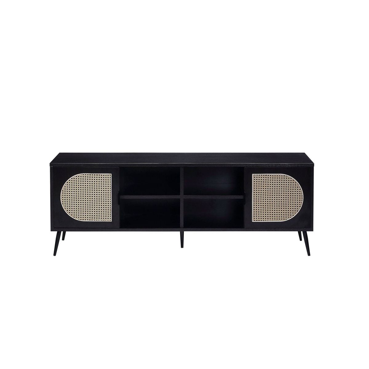 60" Colson Tv Stand and Console Black Finish - Acme Furniture