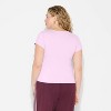 Women's Short Sleeve Crewneck ButterBliss T-Shirt - Wild Fable™ - 3 of 3