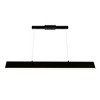 CWI Lighting Krista LED Chandelier With Satin Black Finish - 2 of 4