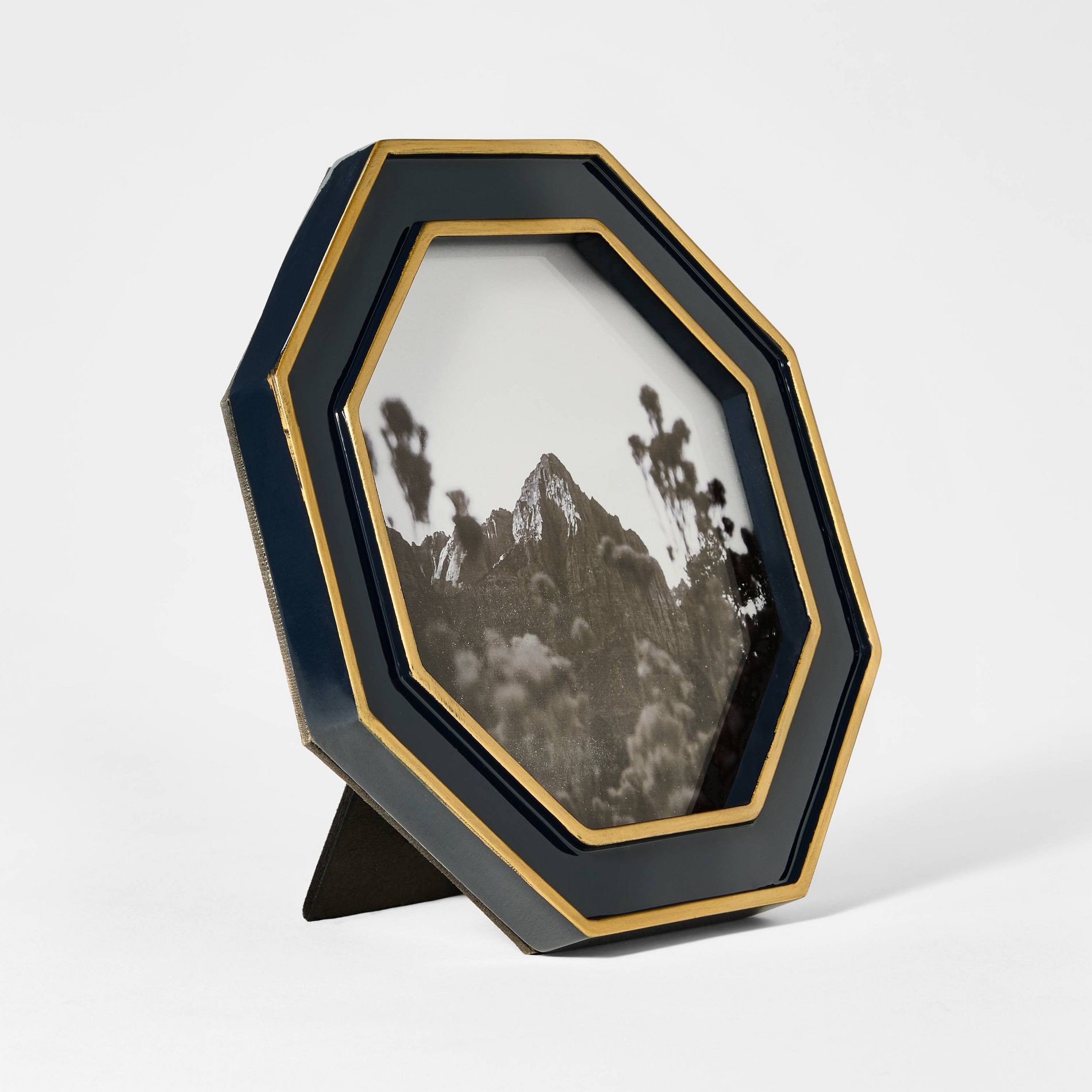 5"x5" Lacquer Octagon Picture Frame - Threshold™ designed with Studio McGee