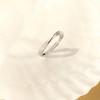 SOHI Women's Metallic Silver The Tourbillon Finger Ring - 2 of 4