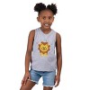 The Juniper Shop Mini Smiley Lion Paws Toddler Tank - 3 of 4