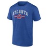 MLB Atlanta Braves Men's Bi-Blend Short Sleeve T-Shirt - 2 of 3