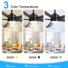 Airsurfer 52-Inch Black Ceiling Fans with Remote - 4 of 4