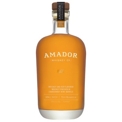 Amador Double Barrel Bourbon Whiskey - 750ml Bottle