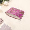 Unique Bargains Portable Lychee Flower Makeup Bag 1 Pc - 3 of 4