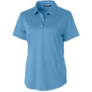 Cutter & Buck Prospect Textured Stretch Womens Short Sleeve Polo Shirt - 1 of 2