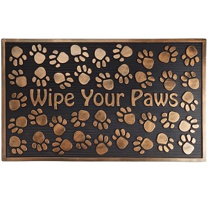 The Lakeside Collection Wipe Your Paw Set of 2 Stair Treads or Doormat - 1 of 3